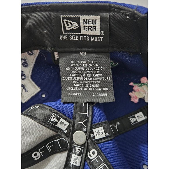 New Era Los Angeles Dodgers MLB 9FIFTY Cherry Blossom Snapback Hat - Picture 9 of 10